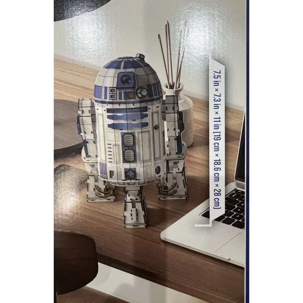 NEW STAR WARS R2-D2 Model‎ Kit 201 Pieces 4D Build Disney NIB sealed Ages 12+